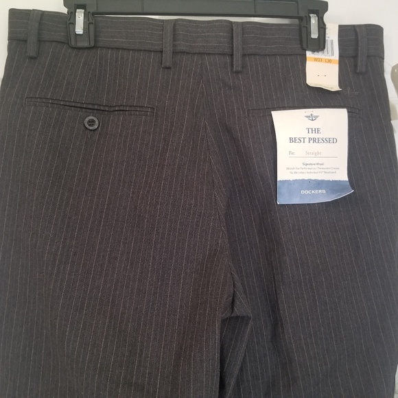 Dockers The Best Pressed Straight Leg Pants NWT - Picture 5 of 7